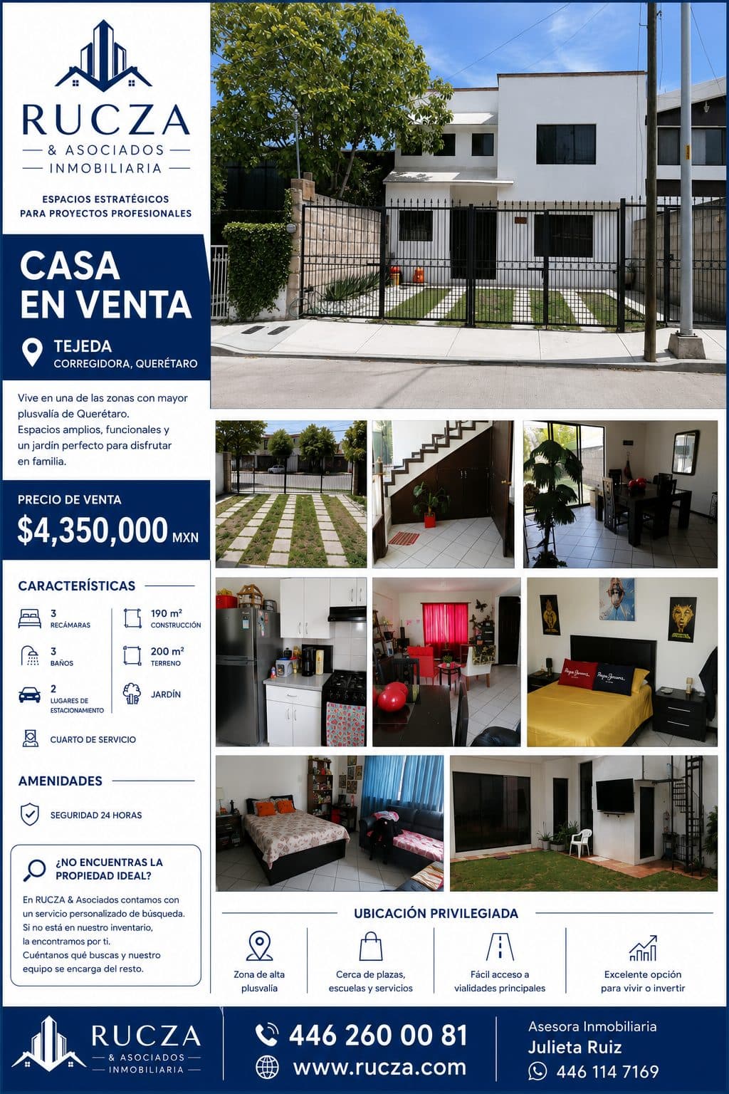 CASA RESIDENCIAL EN TEJEDA