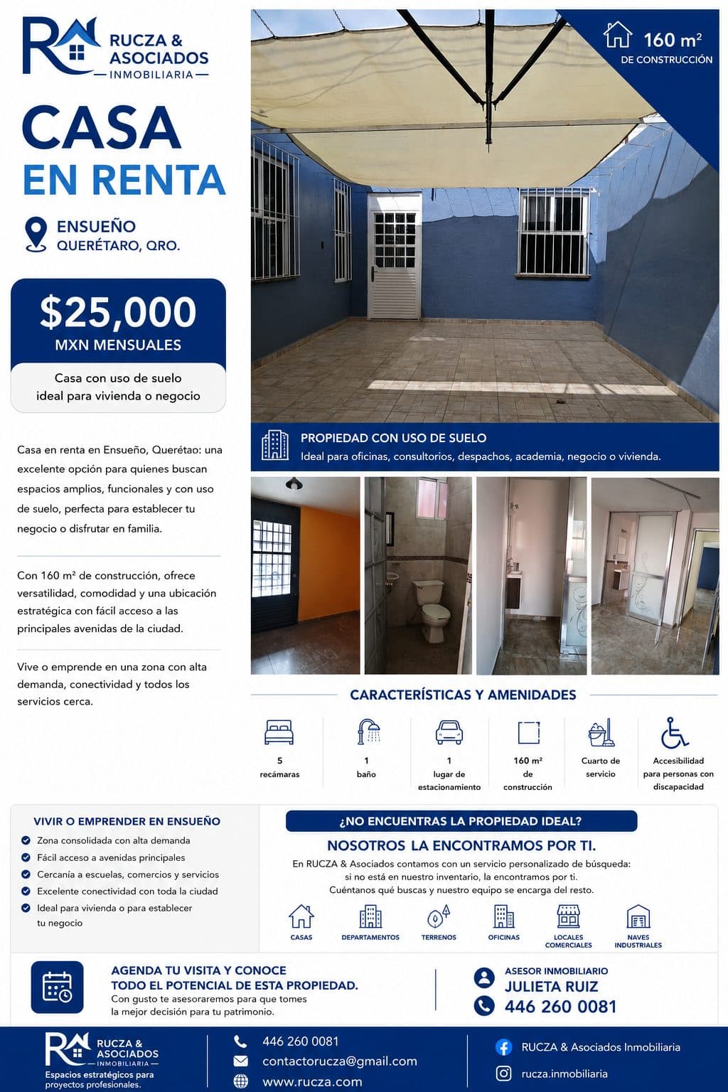 CASA ADAPTADA PARA CONSULTORIOS U OFICINAS