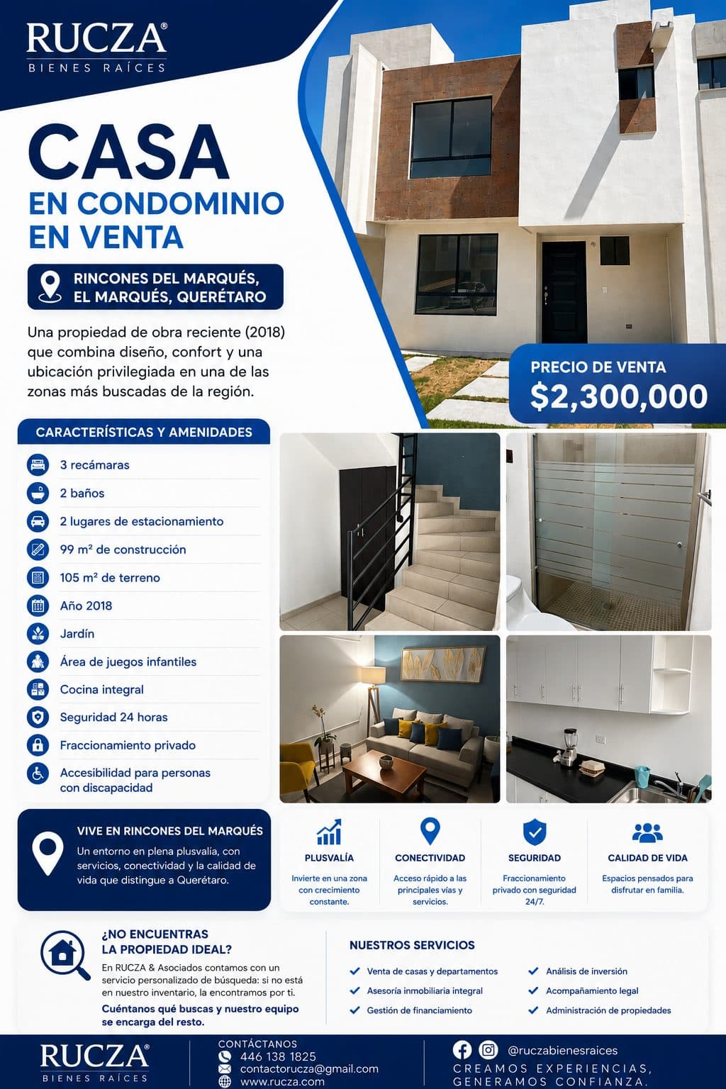 CASA EN LA ZONA DE MAYOR CRECIMIENTO EN QUERETARO (EL MARQUES)